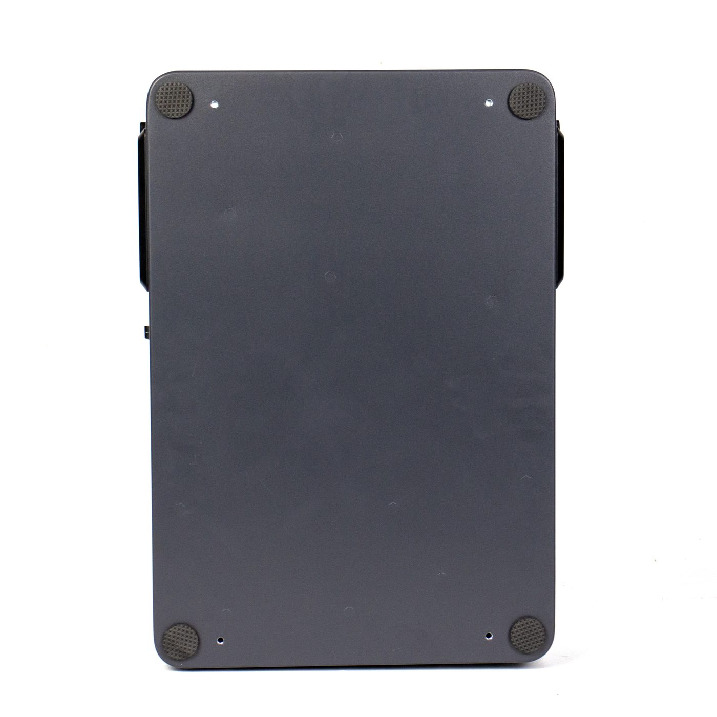Rear plate of an inverter showing the mounting and ventilation arrangement